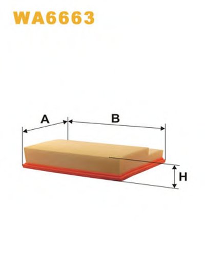 WA6663 WIX FILTERS