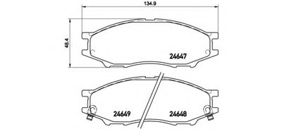 P56083 BREMBO