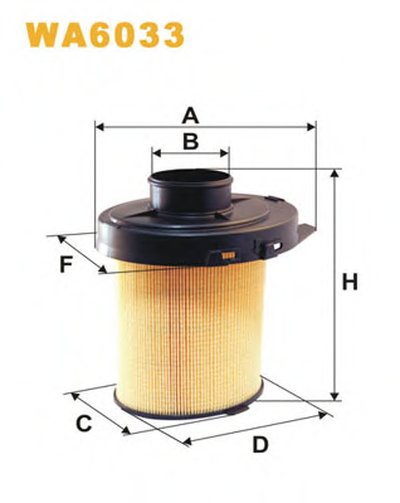 WA6033 WIX FILTERS