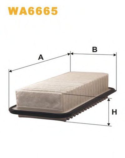 WA6665 WIX FILTERS