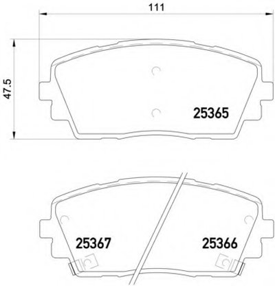 P30053 BREMBO