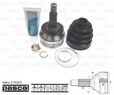 G10536PC PASCAL