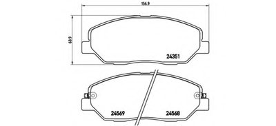 P30036 BREMBO