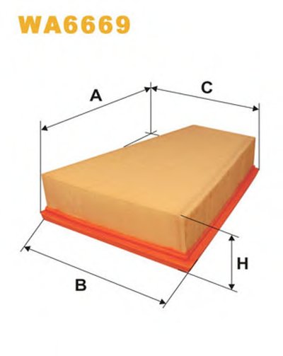 WA6669 WIX FILTERS