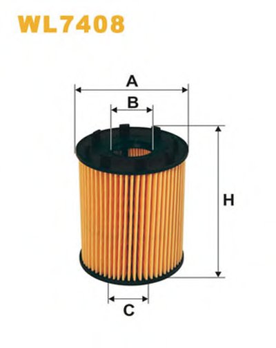 WL7408 WIX FILTERS