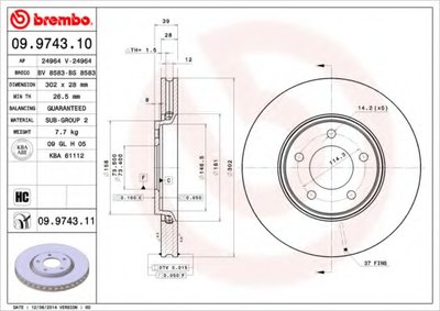 09974311 BREMBO