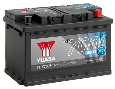 Акумуляторная батарея 70Ah/720A (278x175x190/+R/B13) (Start-Stop EFB)