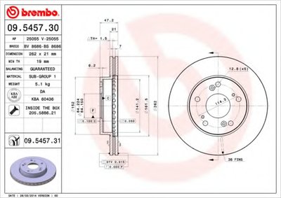09545731 BREMBO