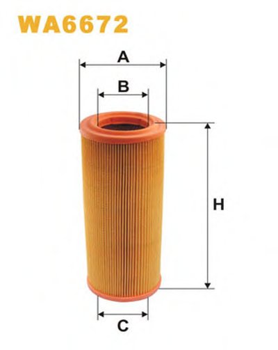 WA6672 WIX FILTERS