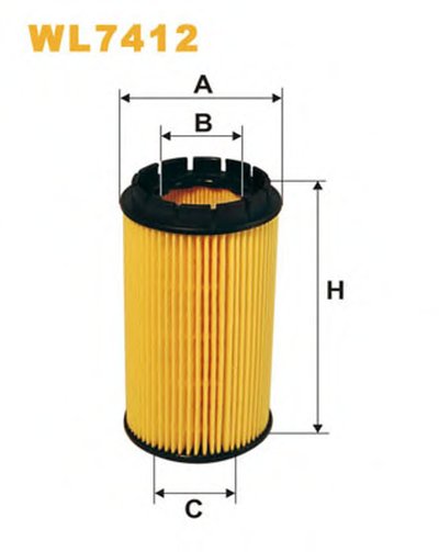 WL7412 WIX FILTERS