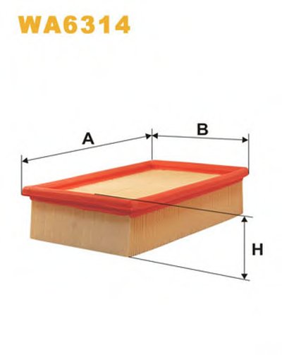WA6314 WIX FILTERS