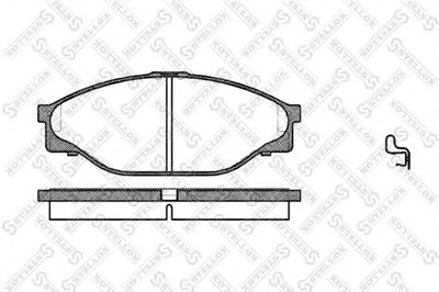 Гальмівні колодки передні