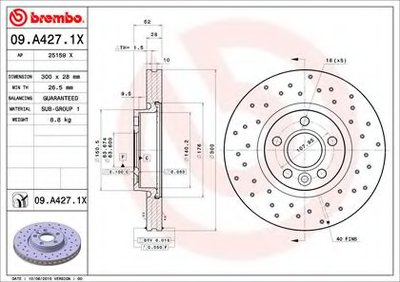 09A4271X BREMBO
