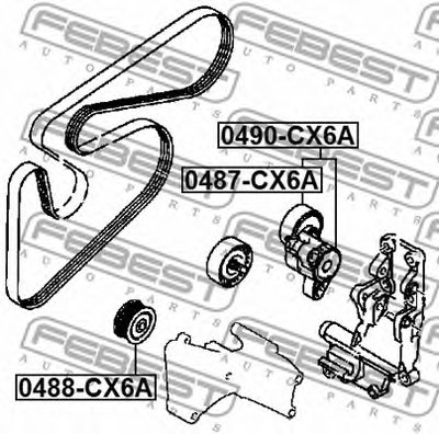 0487CX6A FEBEST