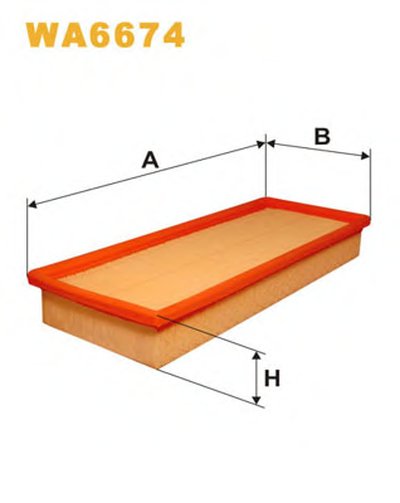 WA6674 WIX FILTERS