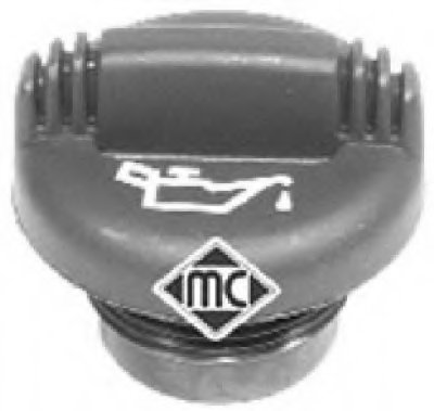 Кришка маслозаливної горловини renault espace 2.0-2.2dci (02-) (03648) metalcaucho