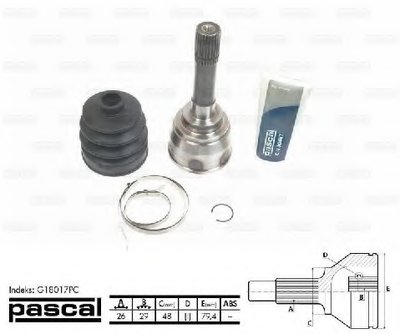 G18017PC PASCAL