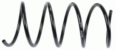 Пружина передня 