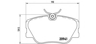 P50008 BREMBO