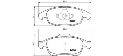 P61083 BREMBO