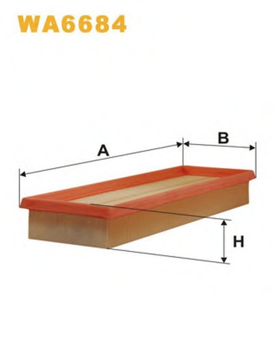 WA6684 WIX FILTERS