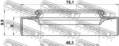 95GDS50750910X FEBEST