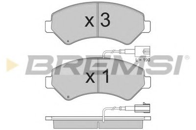 BP3323 BREMSI