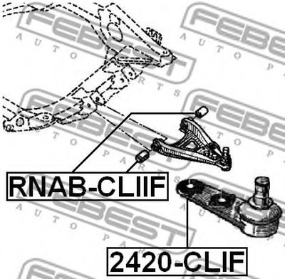 2420CLIF FEBEST