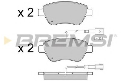 BP3425 BREMSI