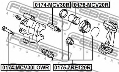 0174MCV30R FEBEST