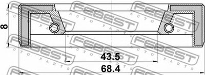 95FAY45680708X FEBEST