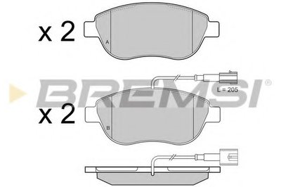 BP3426 BREMSI