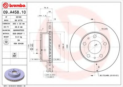 09A45810 BREMBO