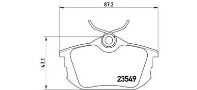 P54023 BREMBO