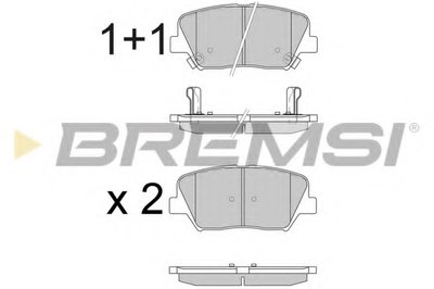BP3596 BREMSI