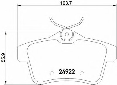 P61114 BREMBO