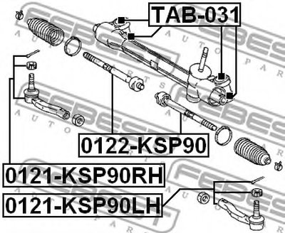 0122KSP90 FEBEST