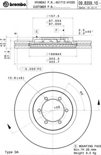09B35910 BREMBO