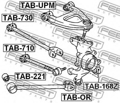 TAB168Z FEBEST