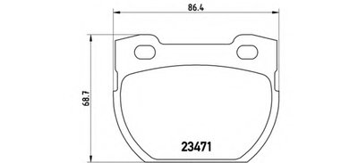 P44006 BREMBO