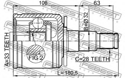 0411KB4LH FEBEST