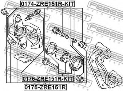 0174ZRE151RKIT FEBEST
