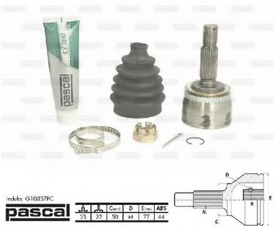 G10357PC PASCAL