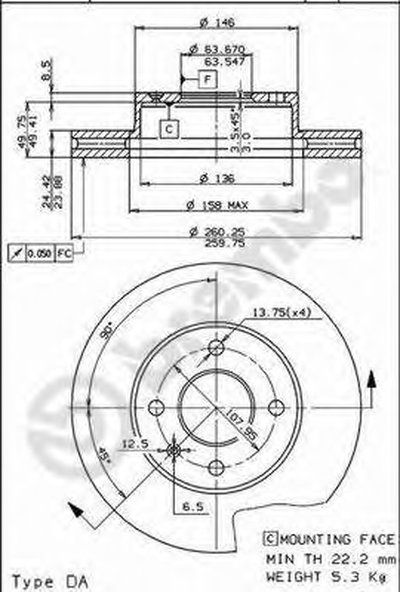 09513410 BREMBO