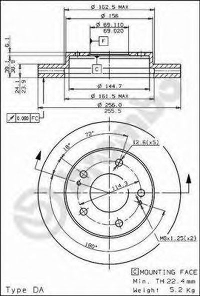 09564020 BREMBO