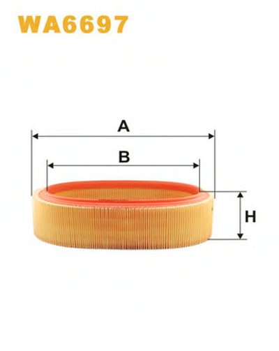 WA6697 WIX FILTERS