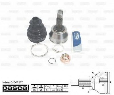 G1D012PC PASCAL