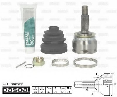 G10358PC PASCAL