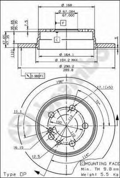 08572510 BREMBO