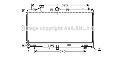 Радіатор legacy4/outb 20/25 mt 03- 